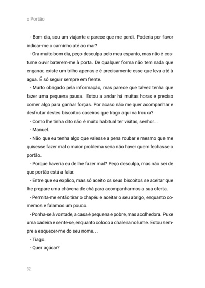 O PORTÃO - a narrativa da descodificação da solidão dos seres O PORTÃO - a narrativa da descodificação da solidão dos seres