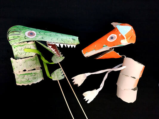 Marionetas em Cartão - Mundo de Cartão